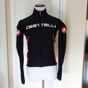CASTTELLI / GABBA Norway / Full Zip Black Cycling Jacket – Wmns Small
